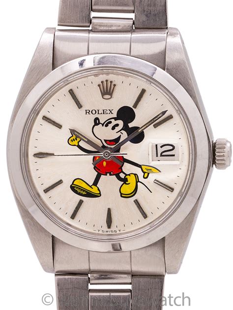 rolex mickey dial|disney rolex mickey mouse.